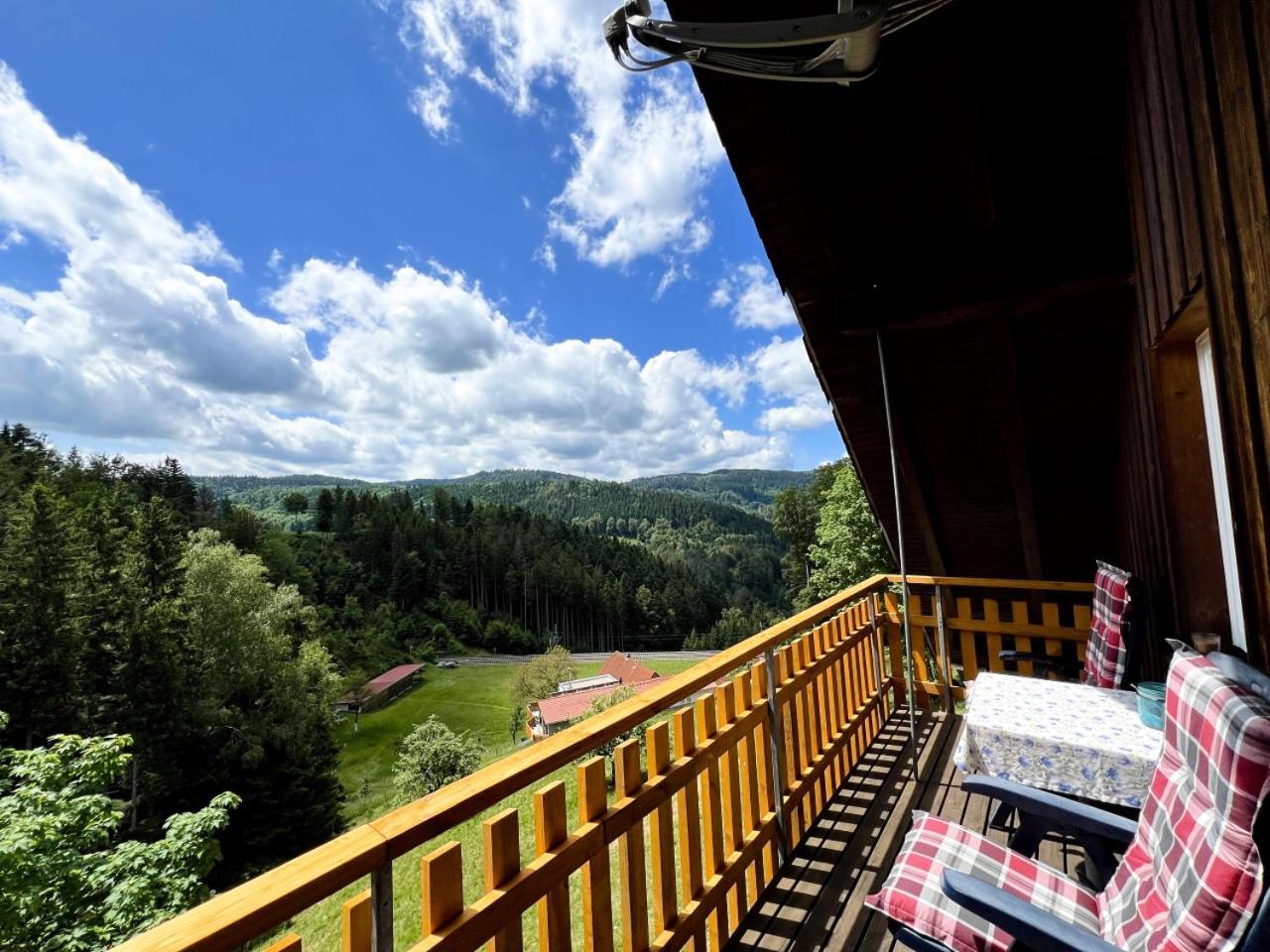 Ferienwohnung Landhaus Valentin Triberg im Schwarzwald Exterior foto