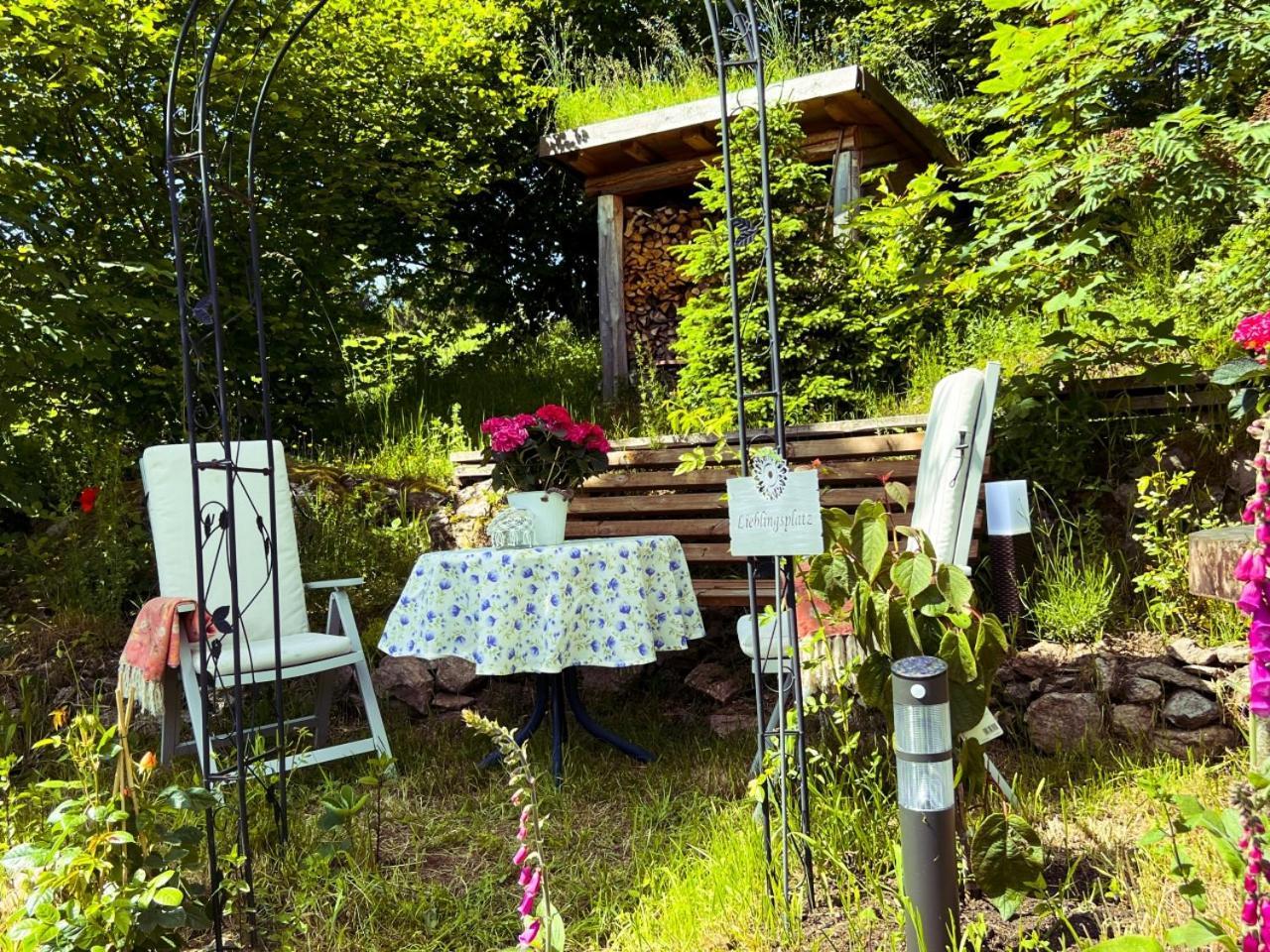 Ferienwohnung Landhaus Valentin Triberg im Schwarzwald Exterior foto