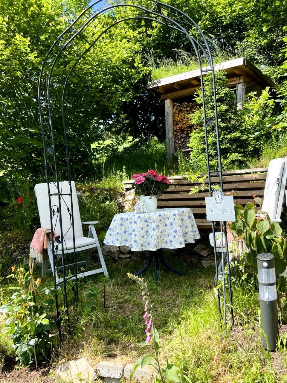 Ferienwohnung Landhaus Valentin Triberg im Schwarzwald Exterior foto